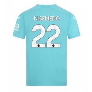 Wolves Nelson Semedo #22 Rezervni Dres 2023-24 Kratak Rukavima